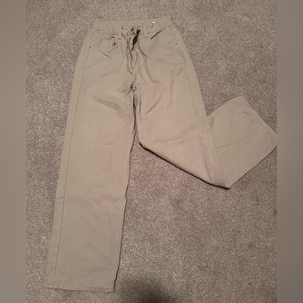 Size 28 Shein Khaki Jeans